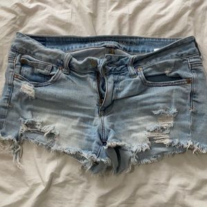 American Eagle faded Jean shorts